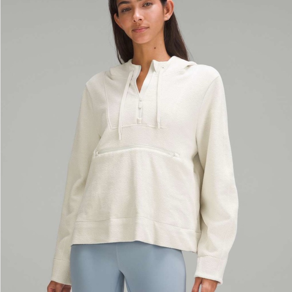 Lululemon Textured Half-Zip Hoodie
Bone 6
